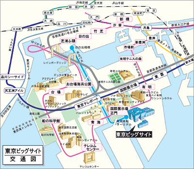 開催会場全体マップ