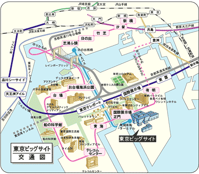 開催会場全体マップ